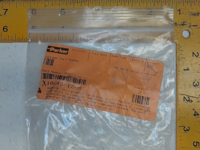 X10643-12-8 Fitting for JOHN DEERE