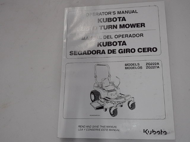 K3272-71216 Manual for KUBOTA