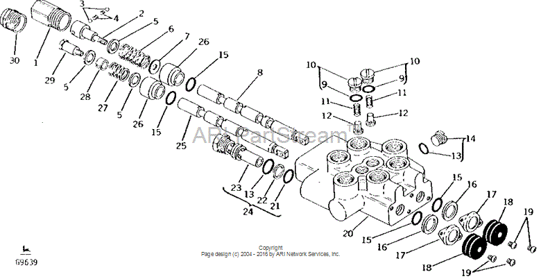 GG170-32456 Plug for JOHN DEERE