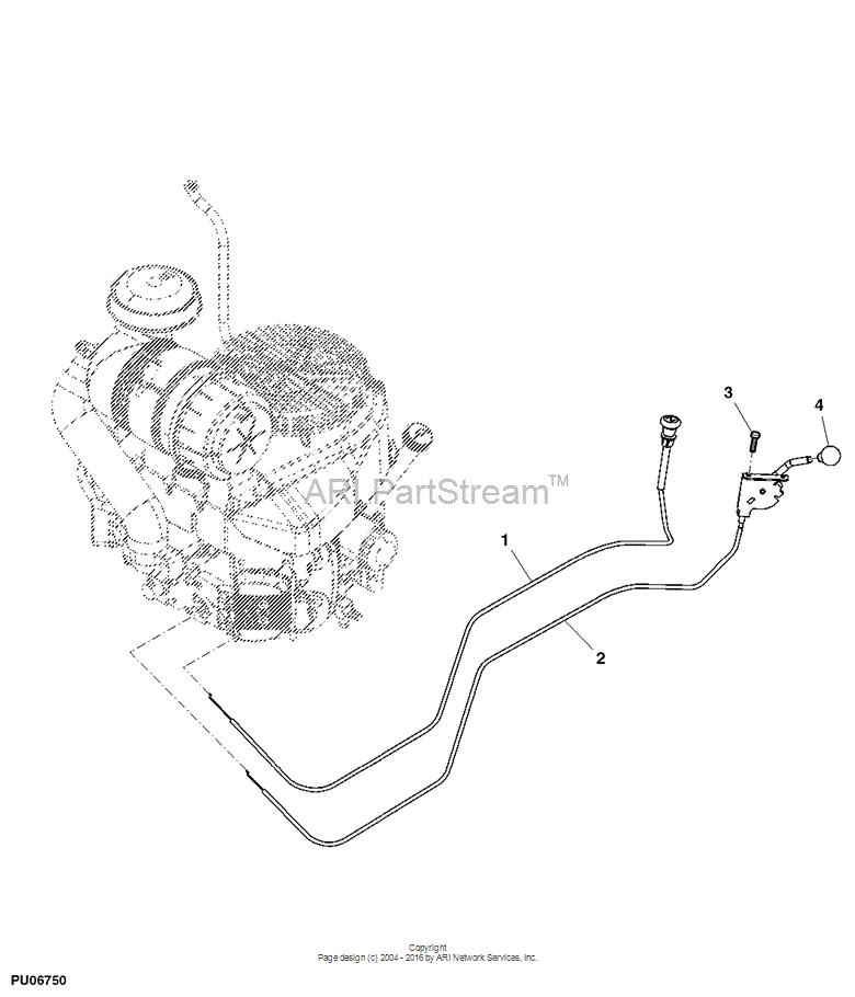 TCA22049 Cable for JOHN DEERE