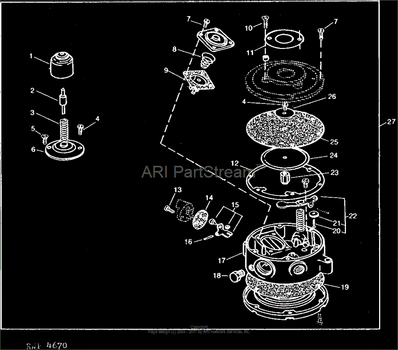 T10265 Diaphrm for JOHN DEERE
