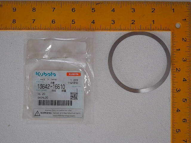 13642-16610 Shim for KUBOTA