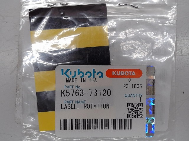 K5763-73120 Label Rotation