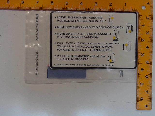 82987623 Decal for CASE NEW HOLLAND