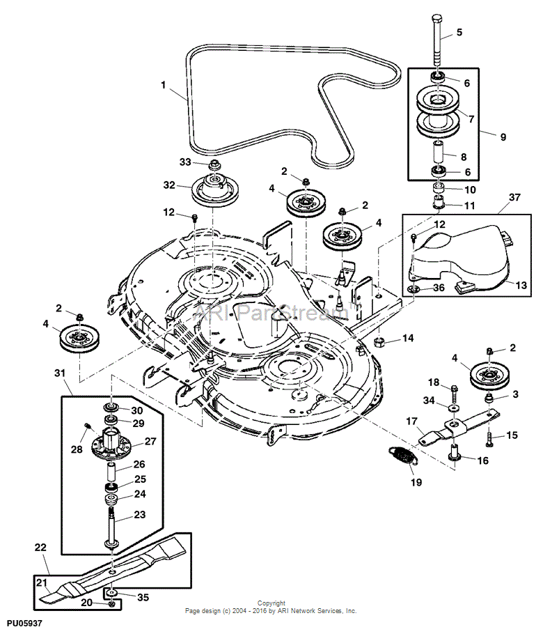 M155096 Belt for JOHN DEERE