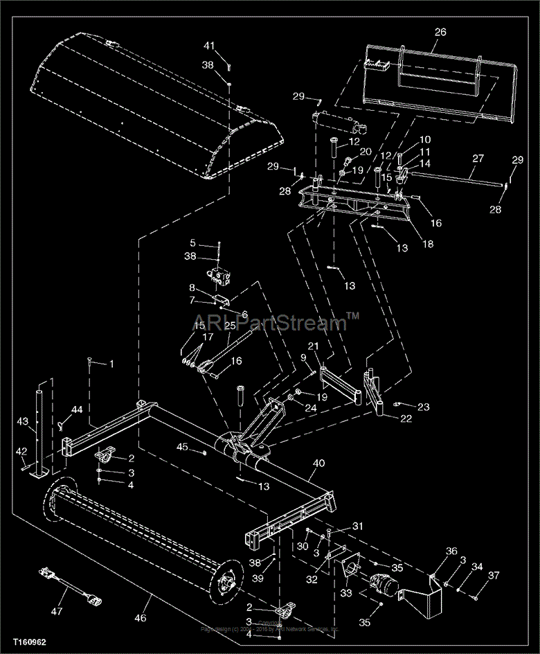 KV23272 Extension for JOHN DEERE