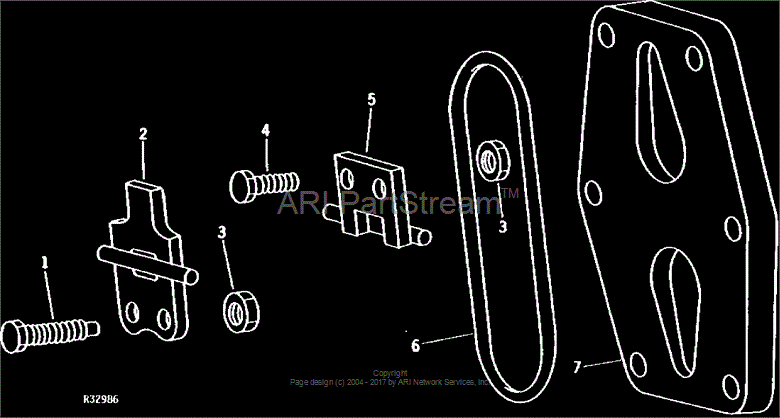 A-R26448 O-ring for JOHN DEERE