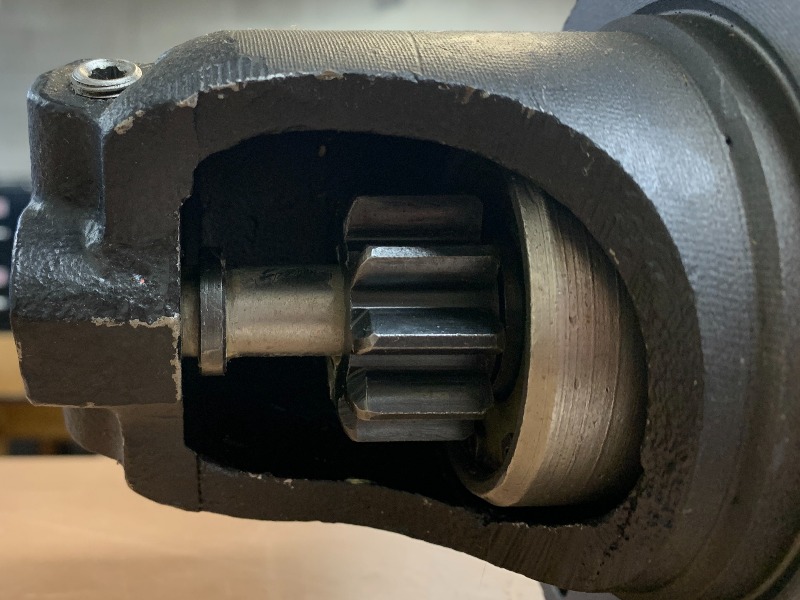 1903109M91 AGCO Starter Motor