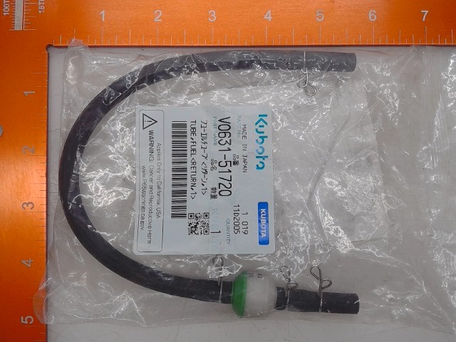 V0631-51720 Fuel Tube for KUBOTA