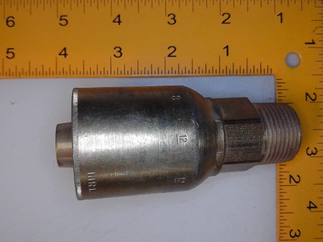 X10178-12-12 Fitting for JOHN DEERE