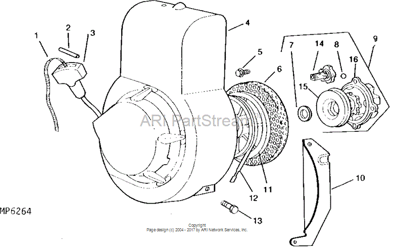 PT11016 Pulley for JOHN DEERE