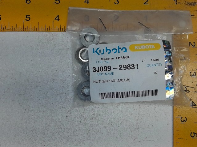 3J099-29831 Nut for KUBOTA