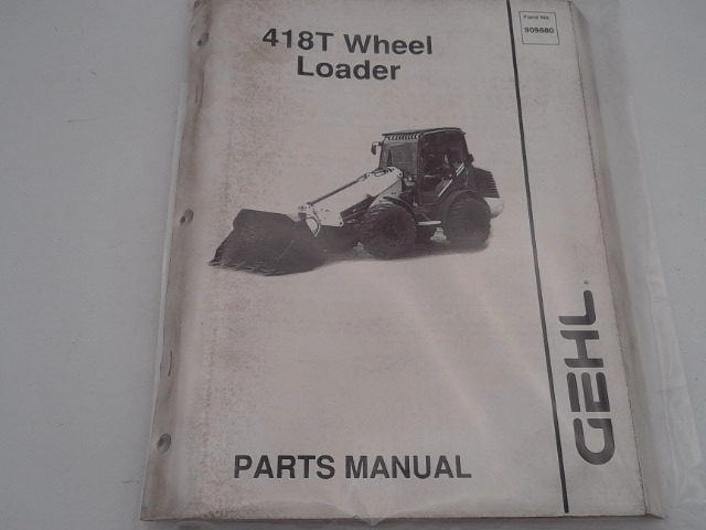 909880 Manual for GEHL MANITOU