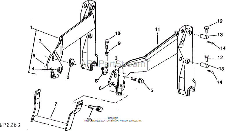 W39679 Spcr for JOHN DEERE