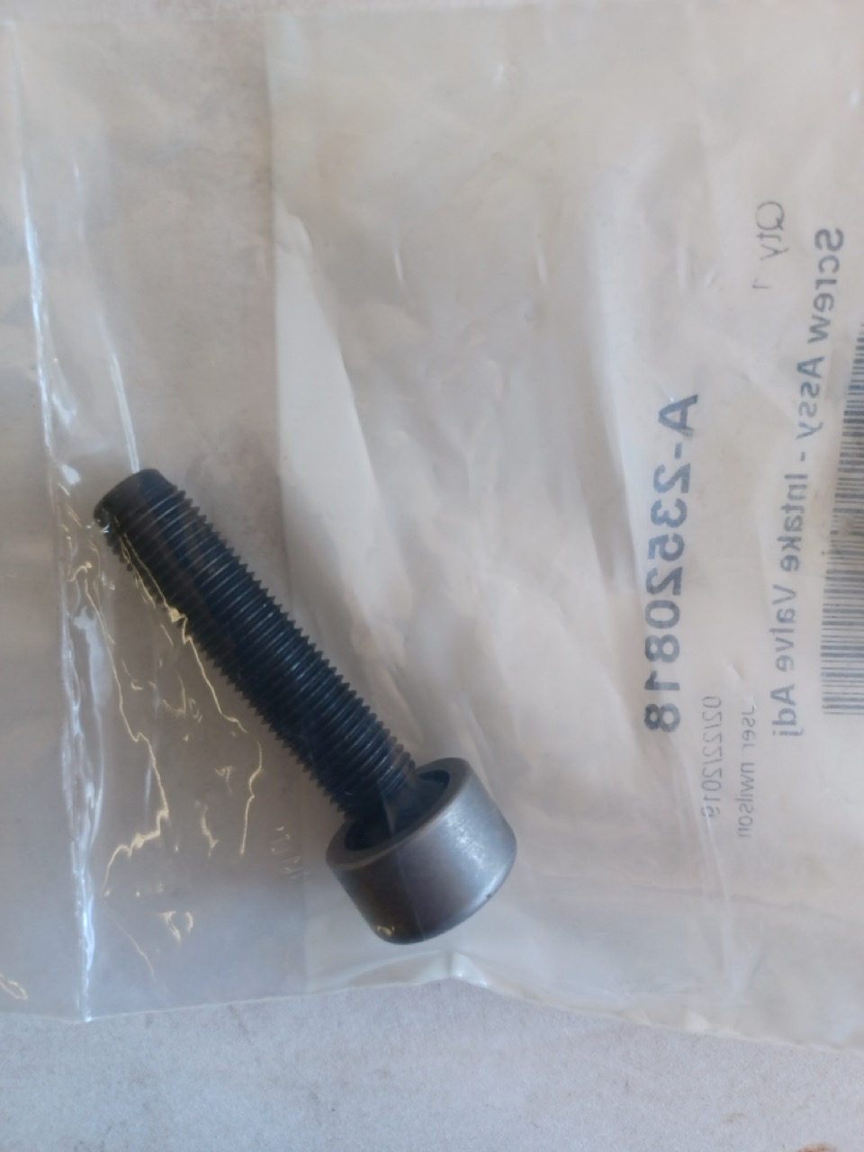 A-23520818 Screw Assy- Intake Valve Adj