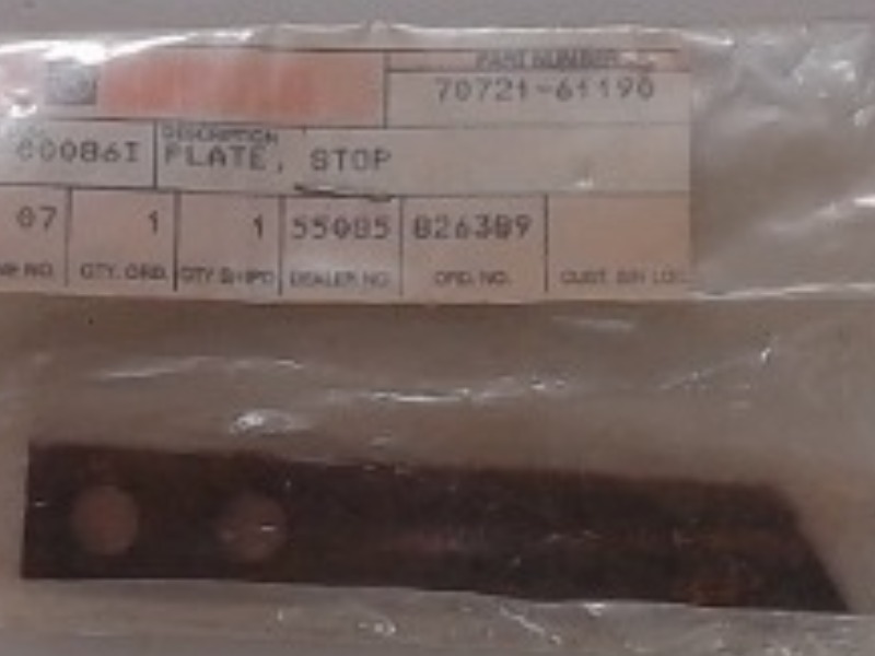 70721-61190 Stop Plate