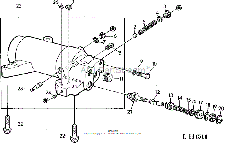 L64852 Pin Fastener for JOHN DEERE