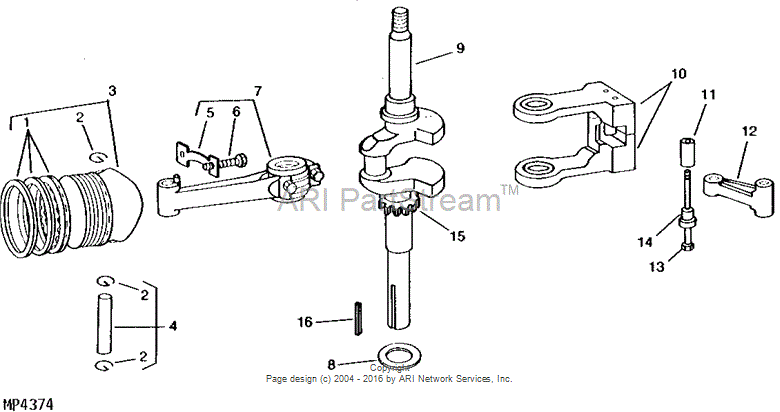 LG222951 Retainer for JOHN DEERE