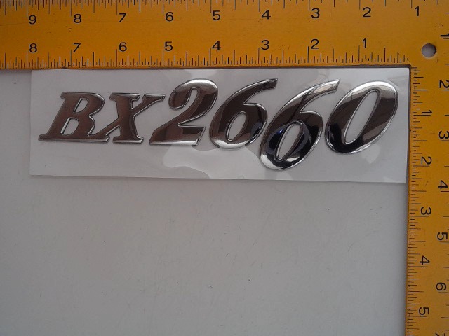 K2651-65130 Label for KUBOTA