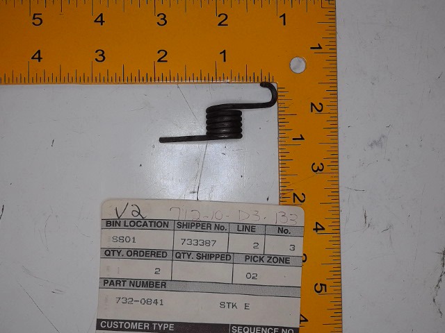 732-0841 Spring for CUB CADET