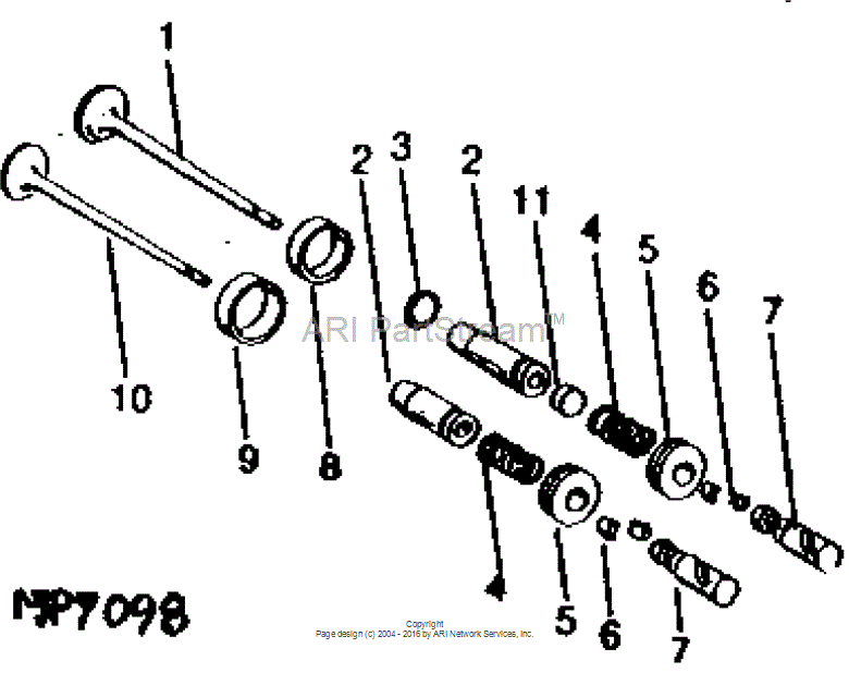 HE110-1716 Seat/insert for JOHN DEERE