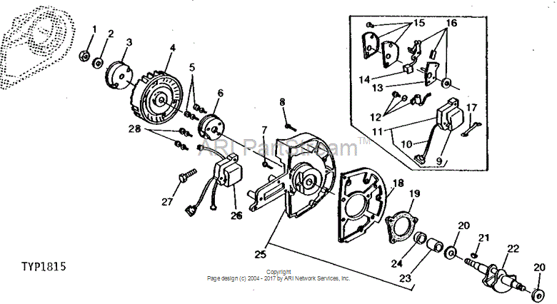 GJ68237 Gskt for JOHN DEERE