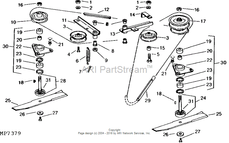 AM33580 JOHN DEERE Pulley