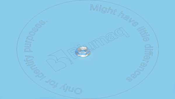 101-3803 Flanged Nut for CATERPILLAR