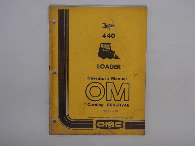 000-21746 Manual for GEHL MANITOU