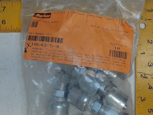 X10643-5-4 Fitting for JOHN DEERE