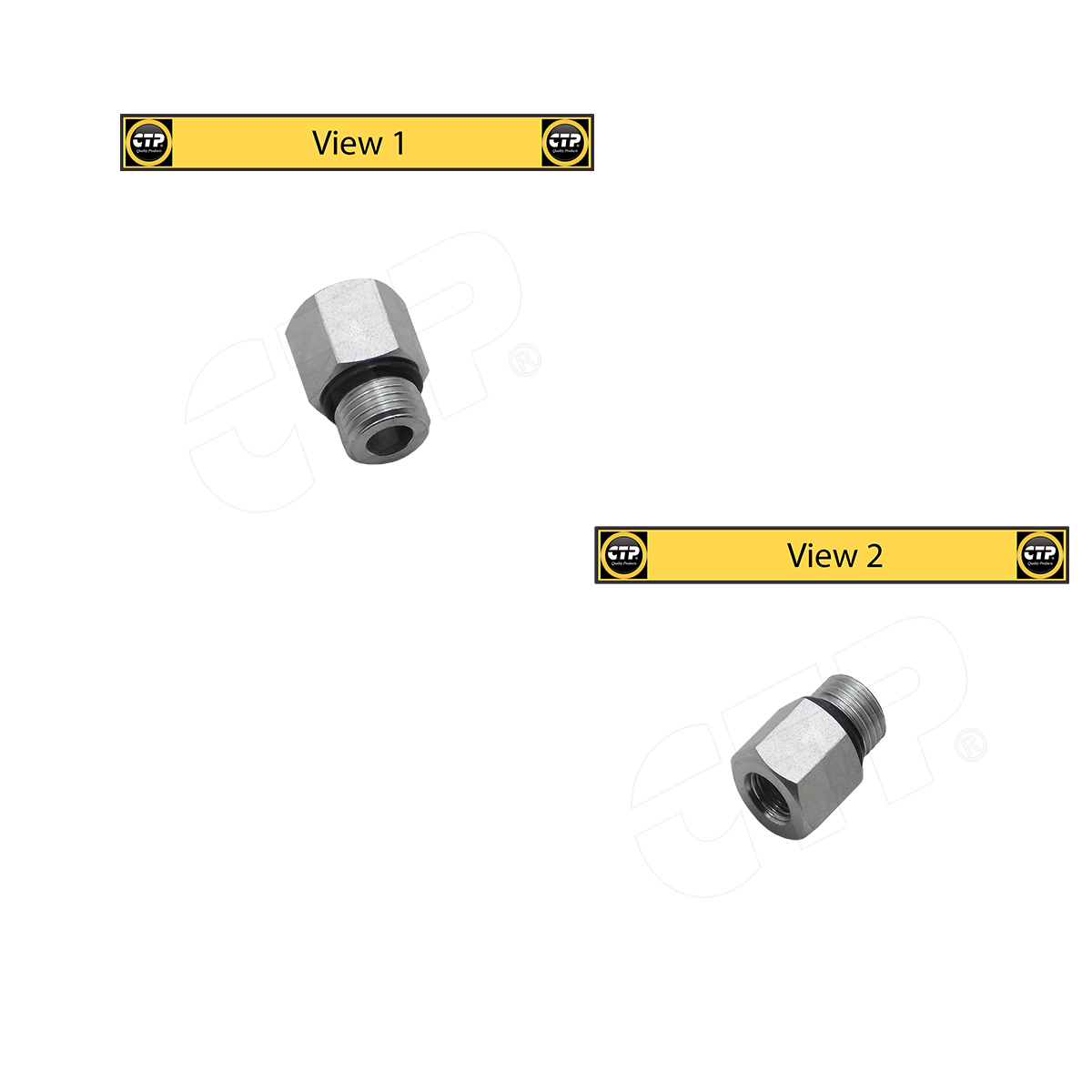3Y2888 Adapter - Straight for CATERPILLAR
