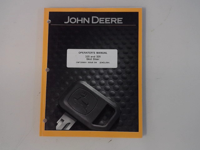 OMT205051 Operator's Manu for JOHN DEERE