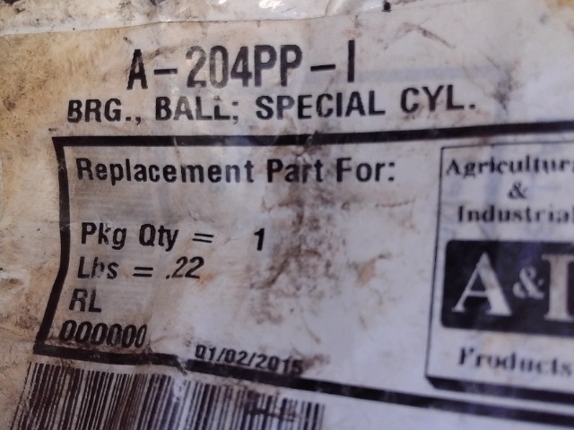A-204PP-I Bearing for JOHN DEERE