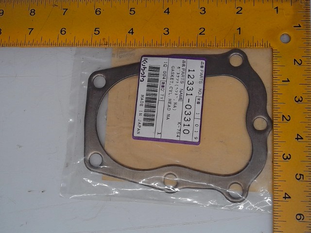 12331-03310 Gasket Cyl Head for KUBOTA