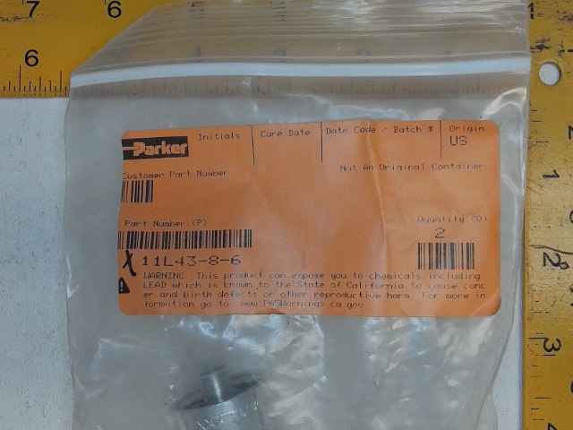 X11L43-8-6 Elbow Fitting for JOHN DEERE