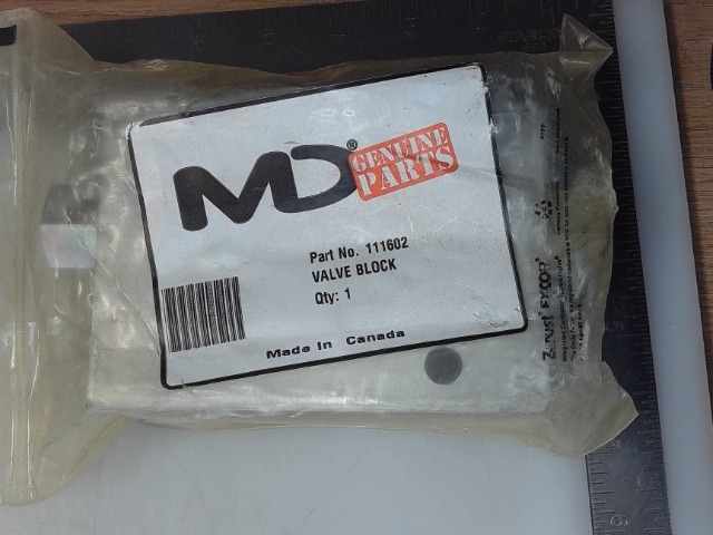 111602 Valve Block