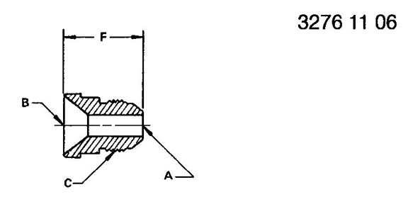 X8-6TRTX-S Fitting for JOHN DEERE
