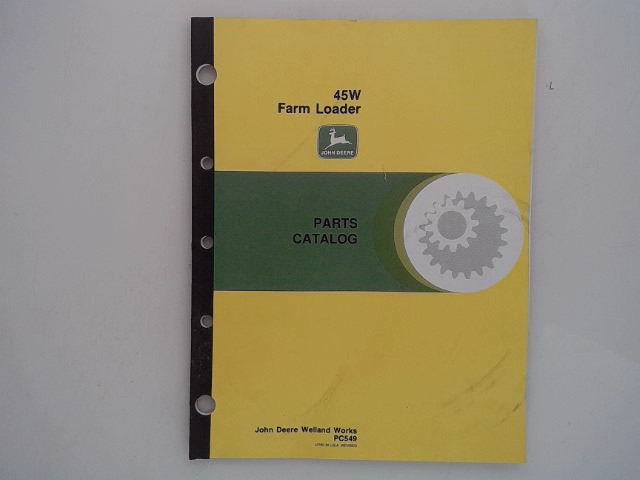 PC549 JOHN DEERE Parts Catalog