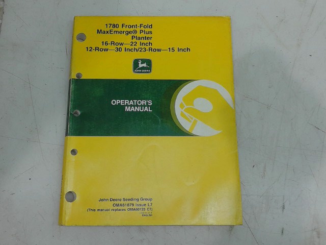 OMA61879 Manual for JOHN DEERE