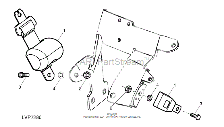 AL155361 Seat Belt for JOHN DEERE
