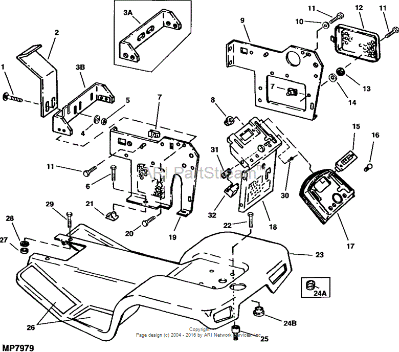 M49912 Screen for JOHN DEERE