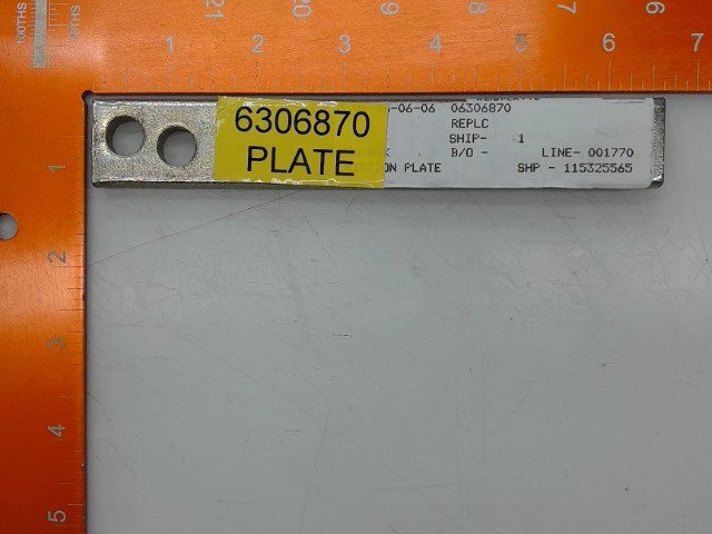 6306870 CLAAS Plate