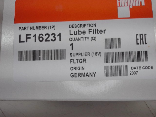 LF16231 Filter for FLEETGUARD