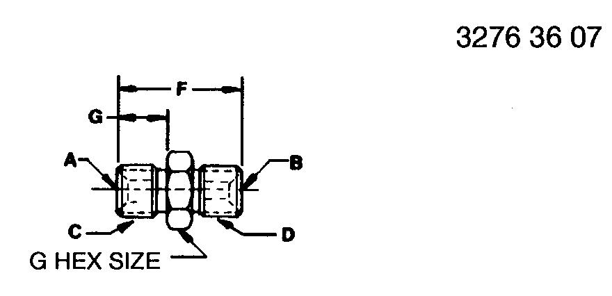X62CA-8 Fitting for JOHN DEERE