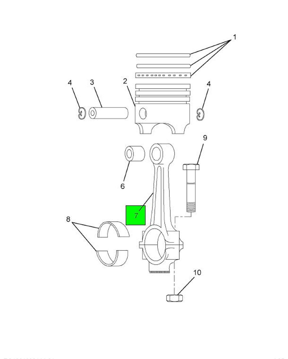 1820016C92 Rod