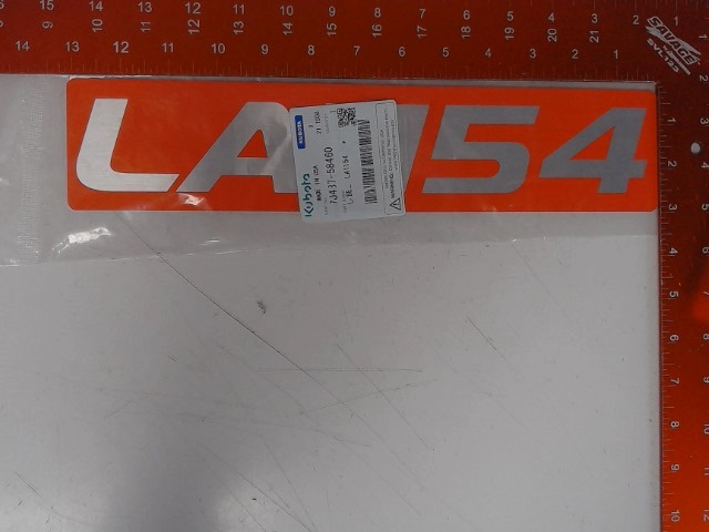 7J437-58460 Decal for KUBOTA