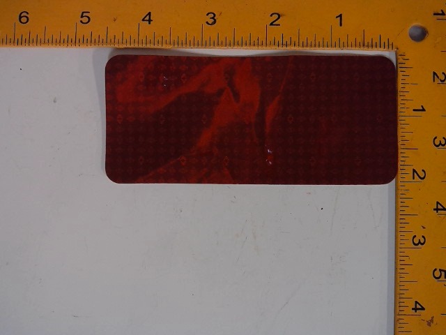 JD5932 Red Deflctr for JOHN DEERE