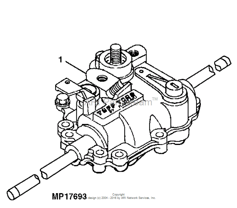 M808137 Lever for JOHN DEERE