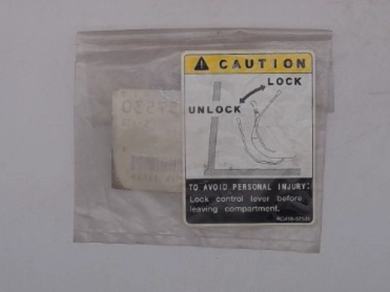 RC418-57530 Label for KUBOTA