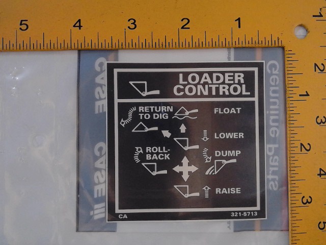 321-5713 Decal for CUB CADET